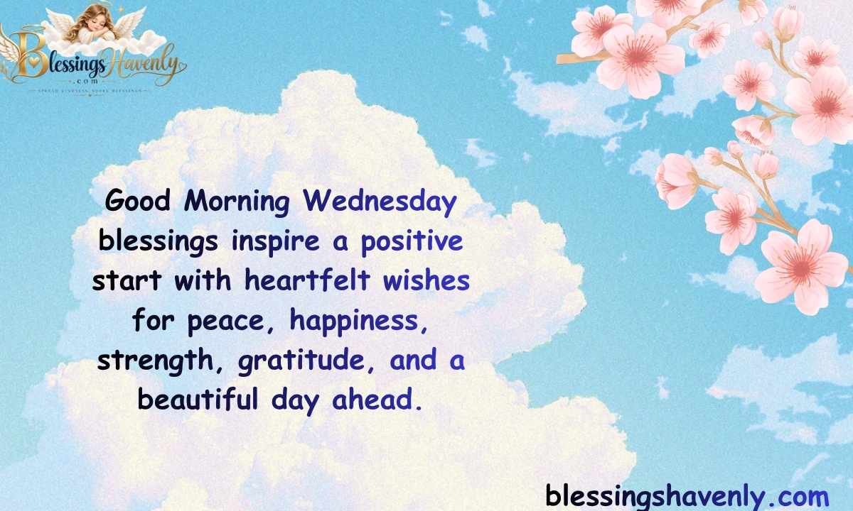 Good Morning Wednesday Blessings to Start Your Day