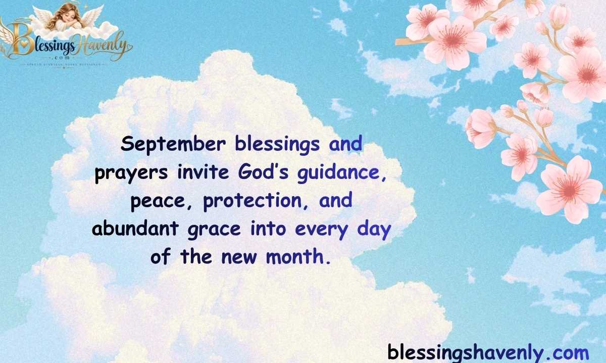 September Blessings and Prayers