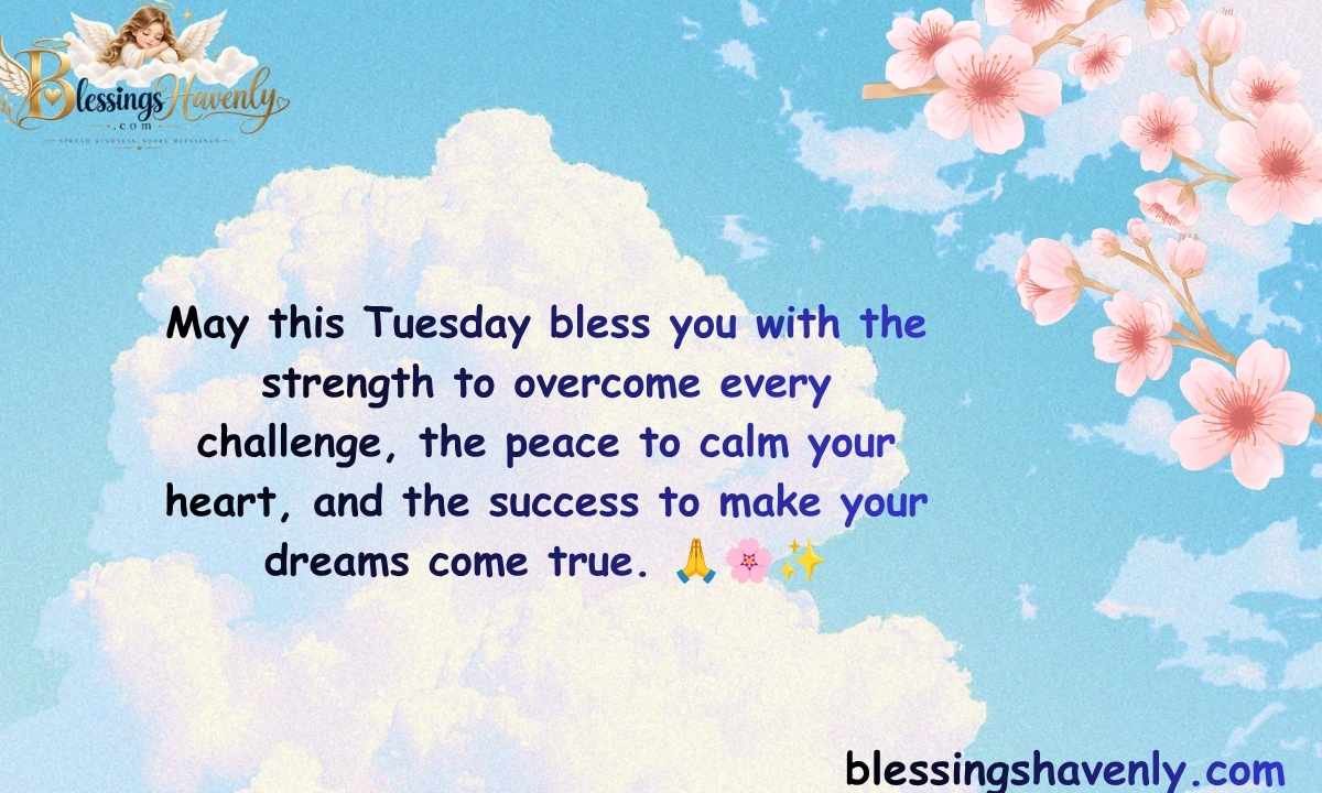 Beautiful Good Morning Tuesday Blessings