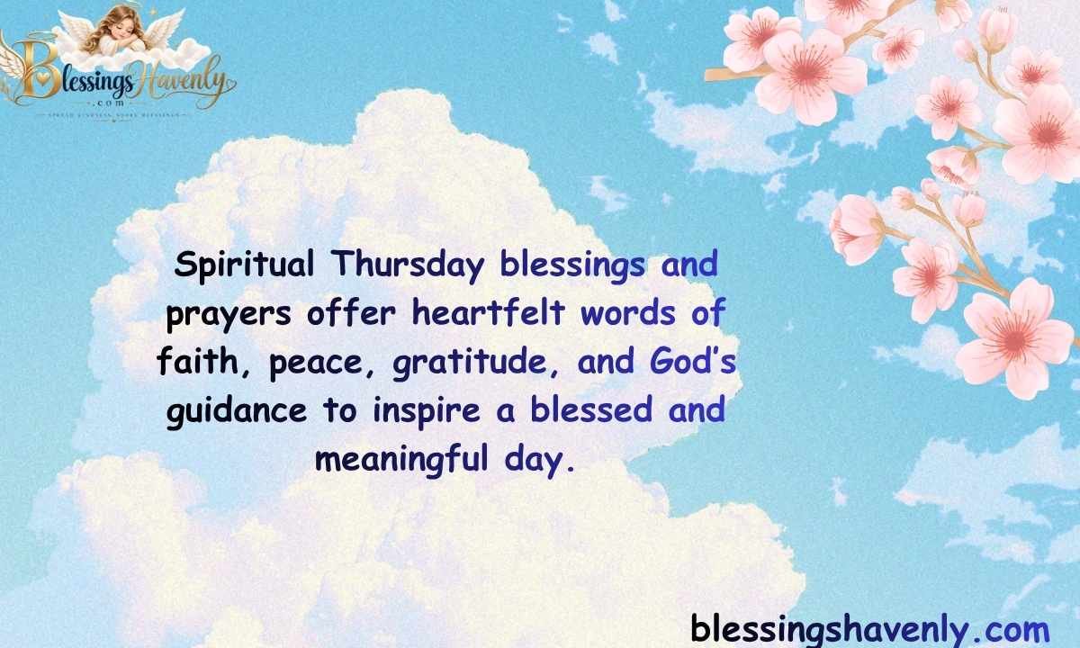Spiritual Thursday Blessings and Prayers