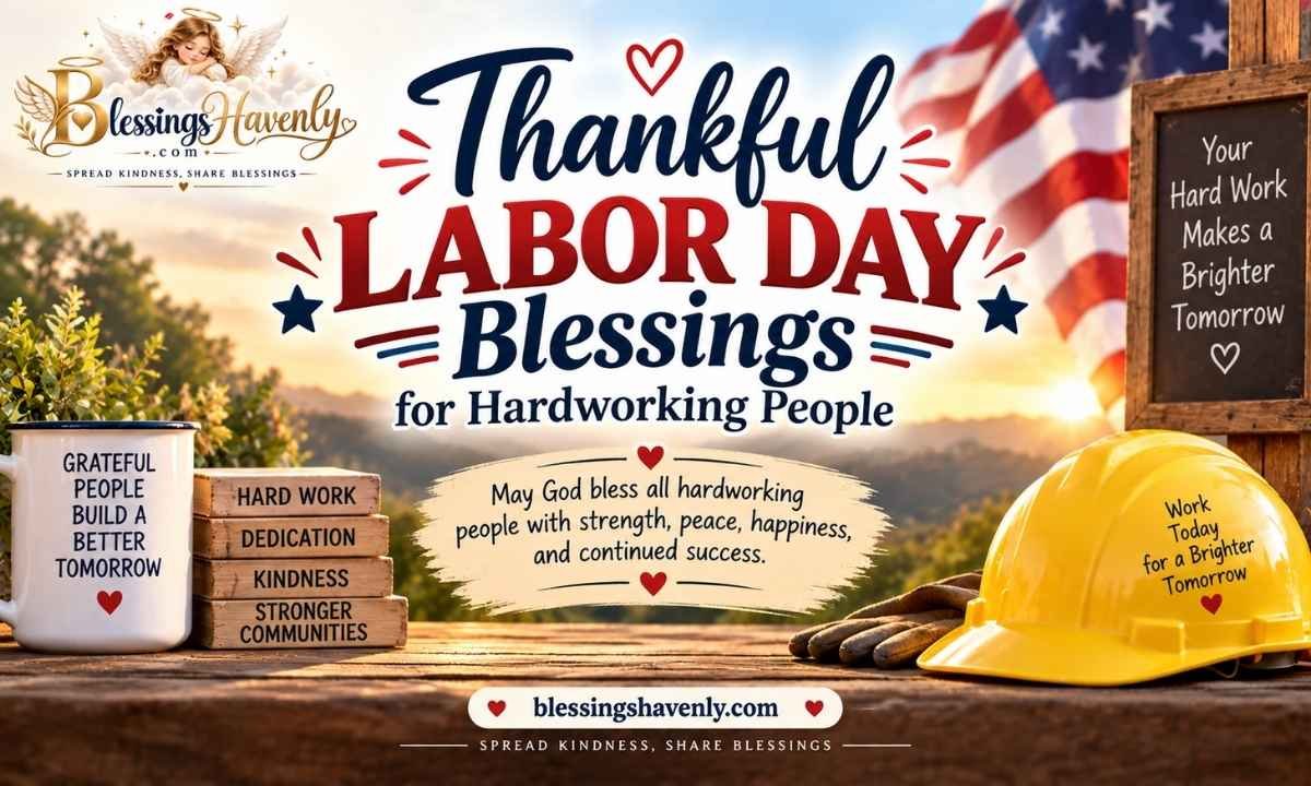 Thankful Labor Day Blessings for Hardworking People