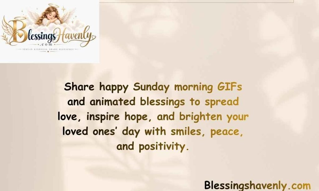 Happy Sunday Morning GIFs and Animated Blessings