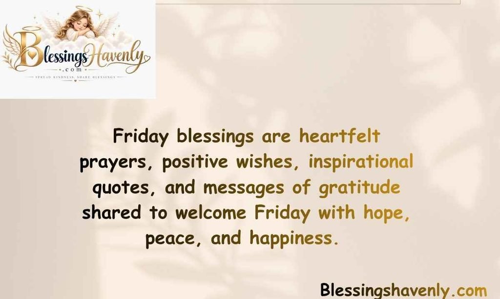 Positive Friday Blessings Images and Prayers to Share