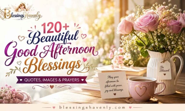 Good Afternoon Blessings