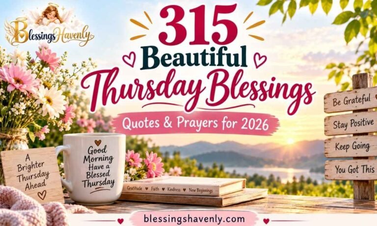 Beautiful Thursday Blessings