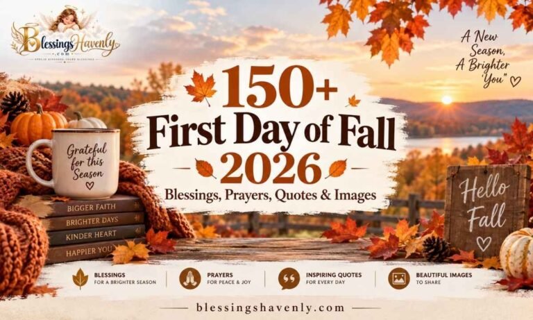 First Day of Fall 2026 Blessings