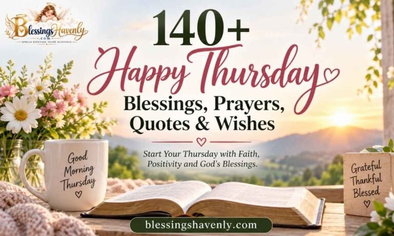 Happy Thursday Blessings, and Quotes